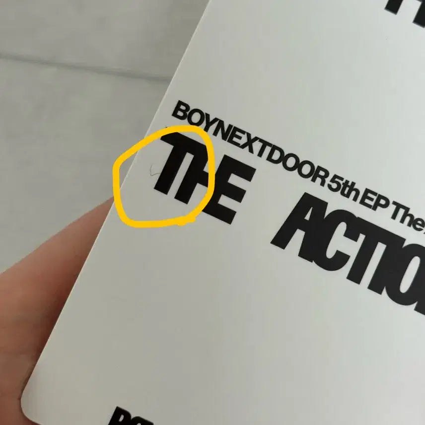 [BUNJANG] BOYNEXTDOOR TaeSan LINE MUSIC Photocard / 보이넥스트도어 태산 디액션 라인뮤직 포카 양도