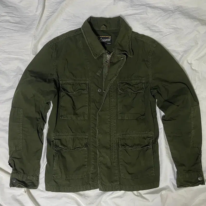 [BUNJANG] BEAMS Military Field Jacket / 빔즈 Beams 밀리터리 필드자켓, 코르티스맛