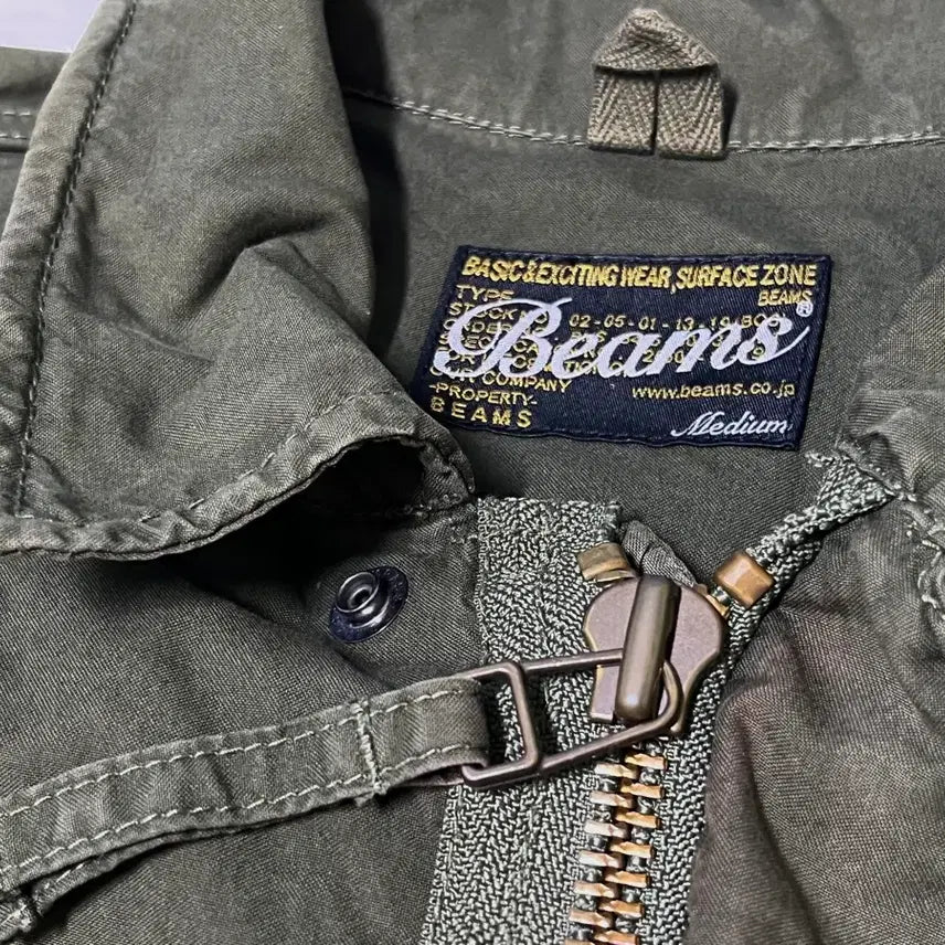 [BUNJANG] BEAMS Military Field Jacket / 빔즈 Beams 밀리터리 필드자켓, 코르티스맛
