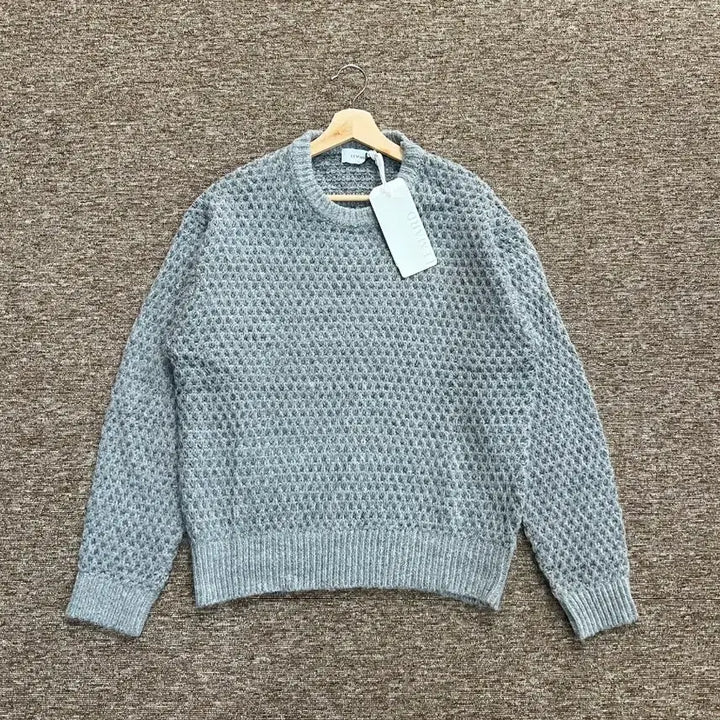 [BUNJANG] Lemard Waffle Wool Knit Sweater / 새상품) 르마드 와플 울 니트 M 그레이