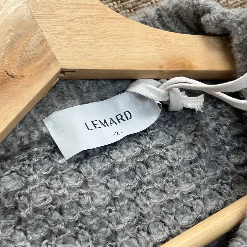 [BUNJANG] Lemard Waffle Wool Knit Sweater / 새상품) 르마드 와플 울 니트 M 그레이