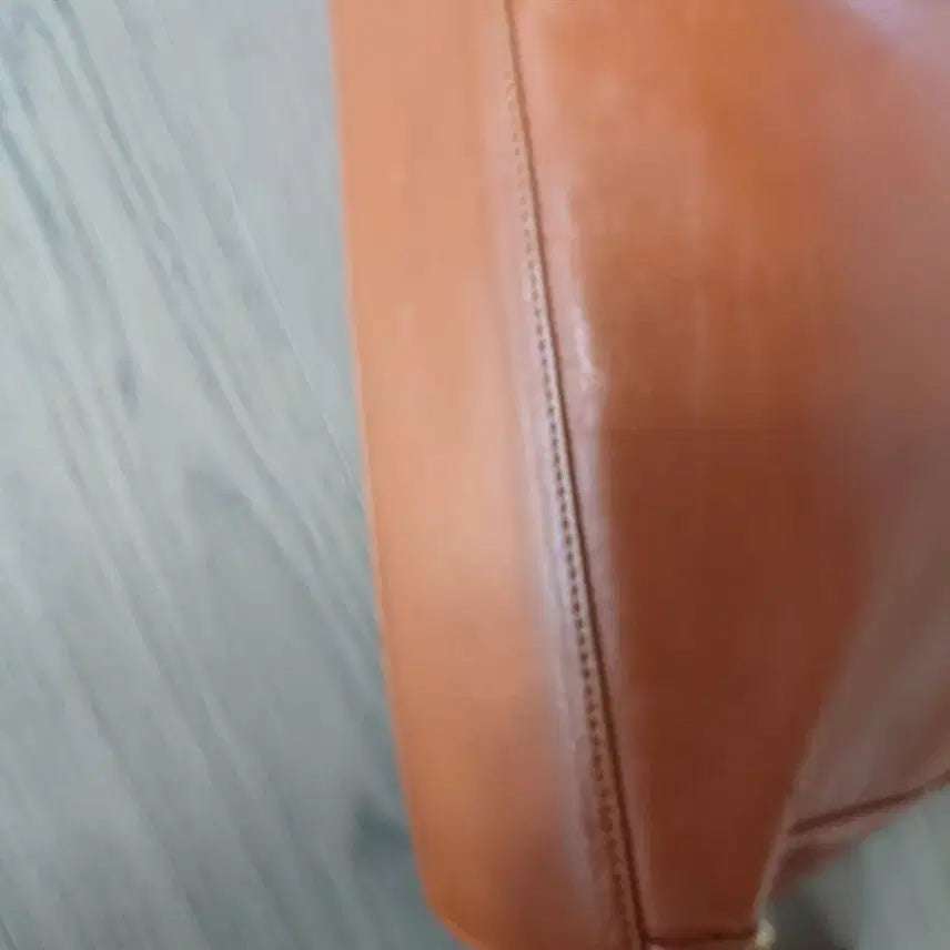 [BUNJANG] Mongsac Leather Backpack Brown / 몽삭가죽 백팩 브라운