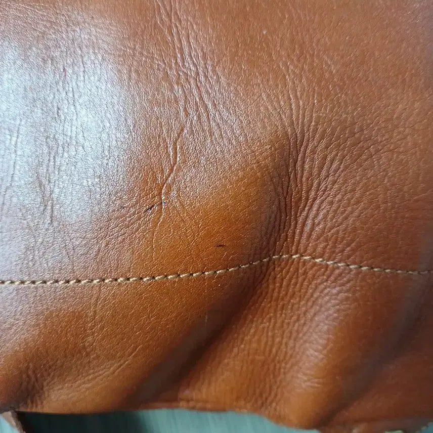 [BUNJANG] Mongsac Leather Backpack Brown / 몽삭가죽 백팩 브라운