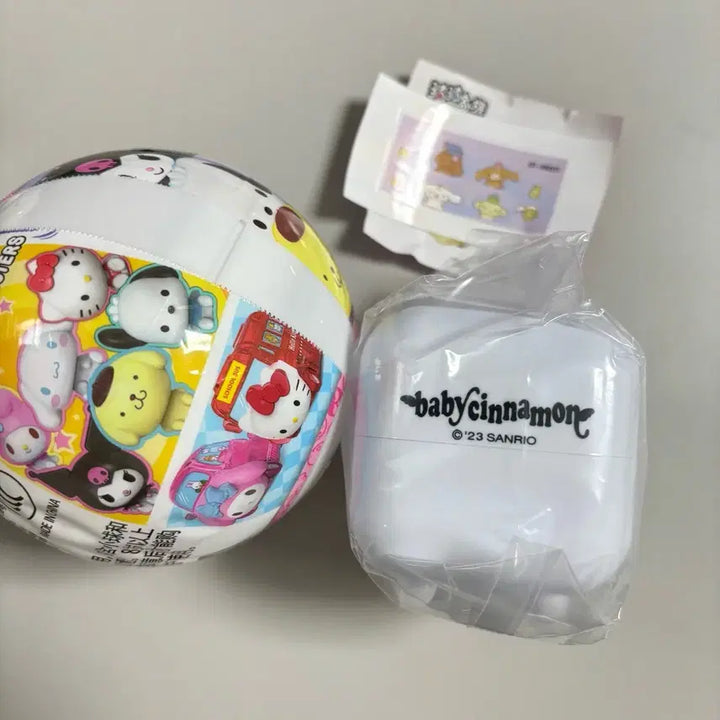 [BUNJANG] Sanrio Cinnamoroll My Car Figure Set / 산리오 시나모롤 마이카 자동차(피규어+미니카+차고 3종세트)피규어 가챠