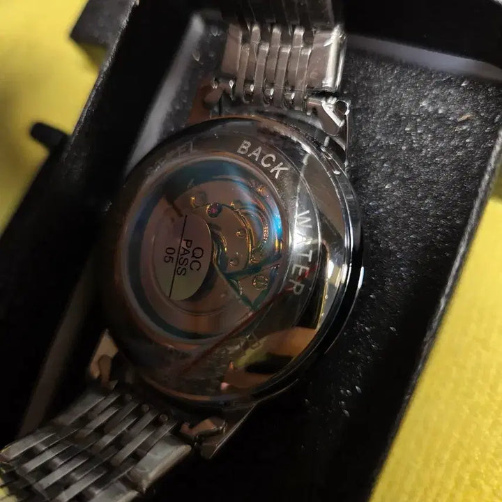 [BUNJANG] Comudir Silver Automatic Watch / Comudir 은색 메탈 오토메틱시계 + 시계줄 조절기