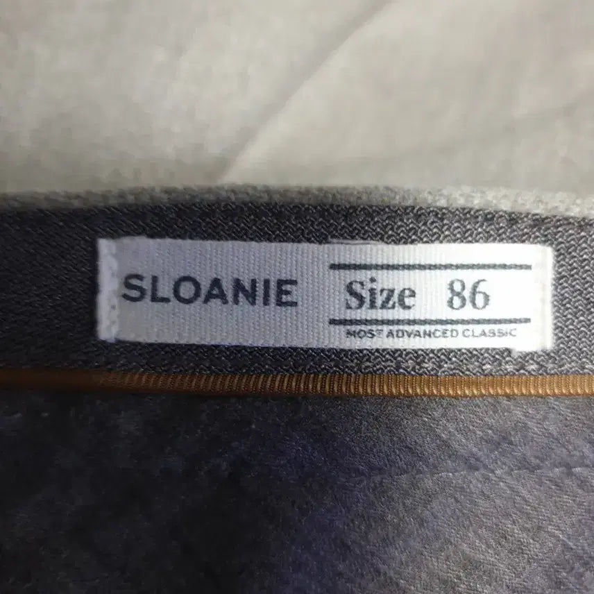 [BUNJANG] Beanpole Slony Brushed Chambray Cotton Slacks (34) / (이태리 원사)빈폴 슬로니 라인 브러쉬드 샴브레이 코튼 슬랙스 (34)