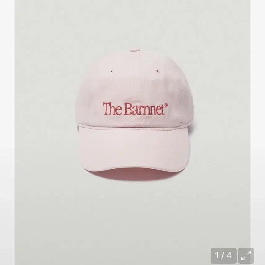 [BUNJANG] The Barnet Pink Ball Cap / 더바넷 핑크 볼캡 모자