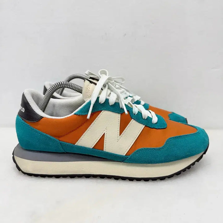 [BUNJANG] New Balance 237 Orange Green Sneakers / (275)뉴발란스 운동화 237 오렌지그린