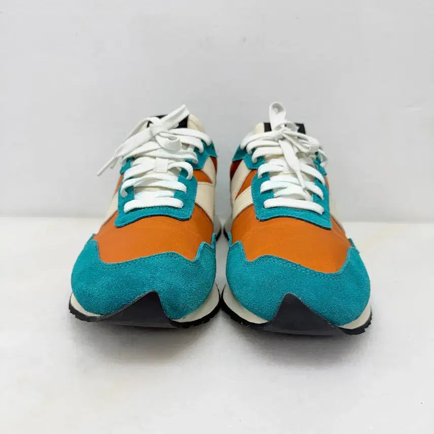 [BUNJANG] New Balance 237 Orange Green Sneakers / (275)뉴발란스 운동화 237 오렌지그린