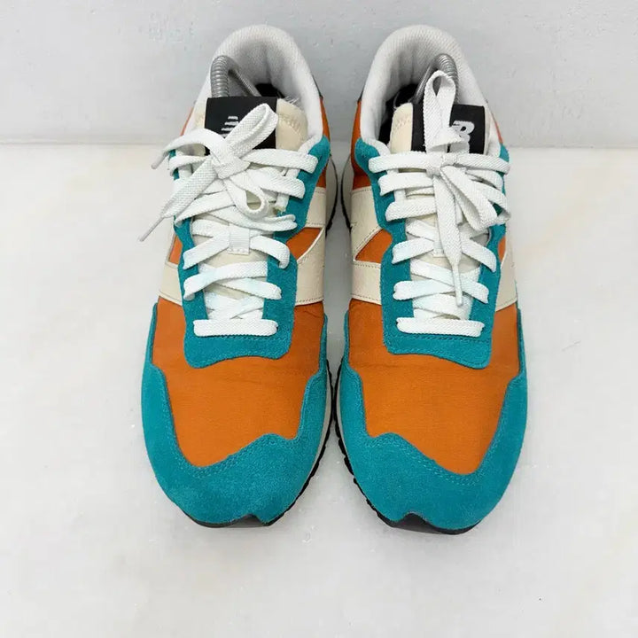 [BUNJANG] New Balance 237 Orange Green Sneakers / (275)뉴발란스 운동화 237 오렌지그린