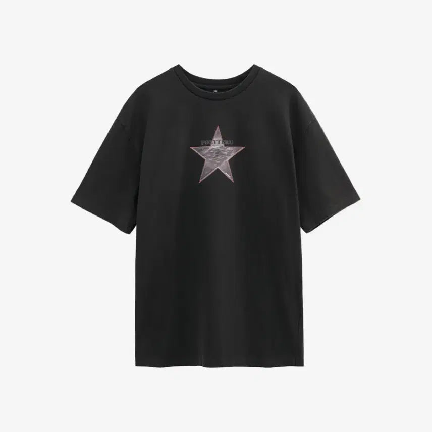 [BUNJANG] Polytelu Members Tee Bleached Black / [3]폴리테루 멤버스 티 블리치드 블랙