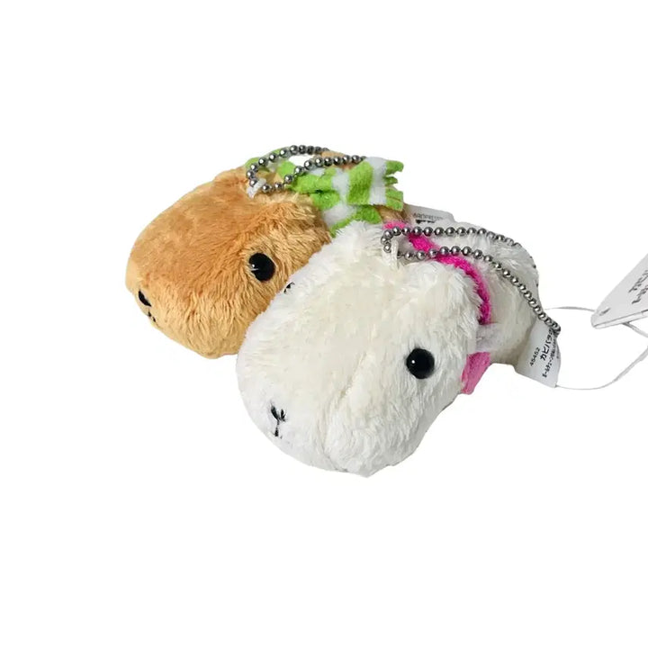 [BUNJANG] Winter Capybara Plush Keyring / [고전]겨울 카피바라상 인형 키링 장갑 목도리