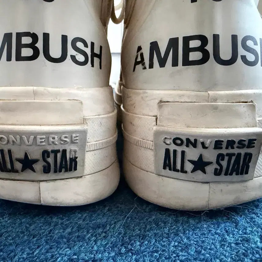 [BUNJANG] Converse Ambush Chuck 70 White Sneakers / 컨버스X앰부쉬 척70 화이트 285