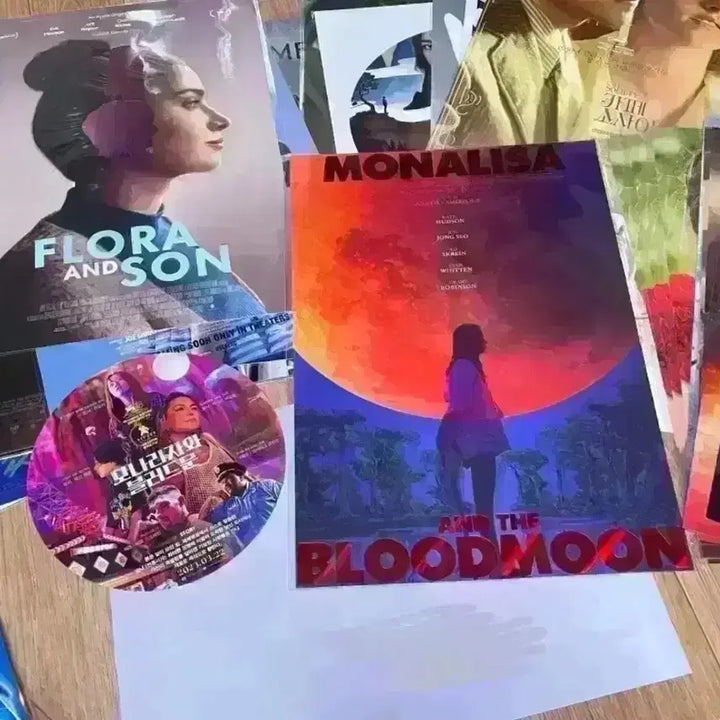 [BUNJANG] Romance &amp; Mona Lisa &amp; Night Fishing Film Mark &amp; Poster Bundle / 연애빠진로맨스 필름마크 모나리자와블러드문 영화손석구전종서싸인 밤낚시TTT