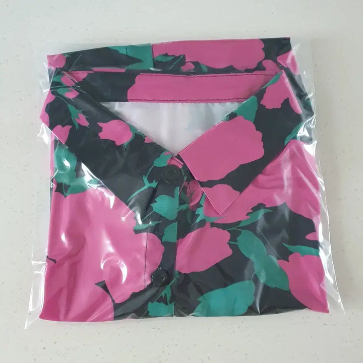 [BUNJANG] Rose Red Blouse - Size 77 / 77사이즈 빅사이즈M 커프스블라우스