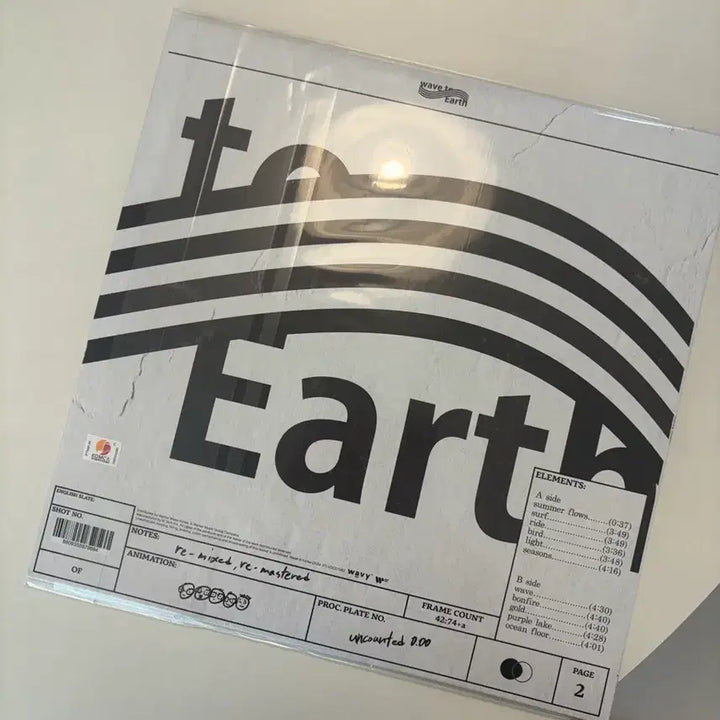 [BUNJANG] Wave to Earth Uncounted LP / 웨이브투어스 wave to earth - uncounted 0.00 LP