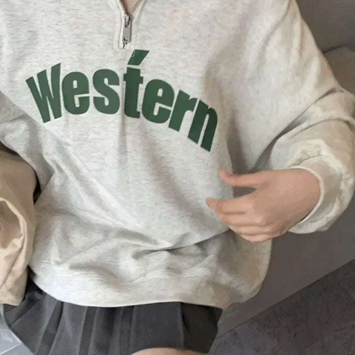 [BUNJANG] Half Zip-up T-Shirt / 하프집업 티셔츠