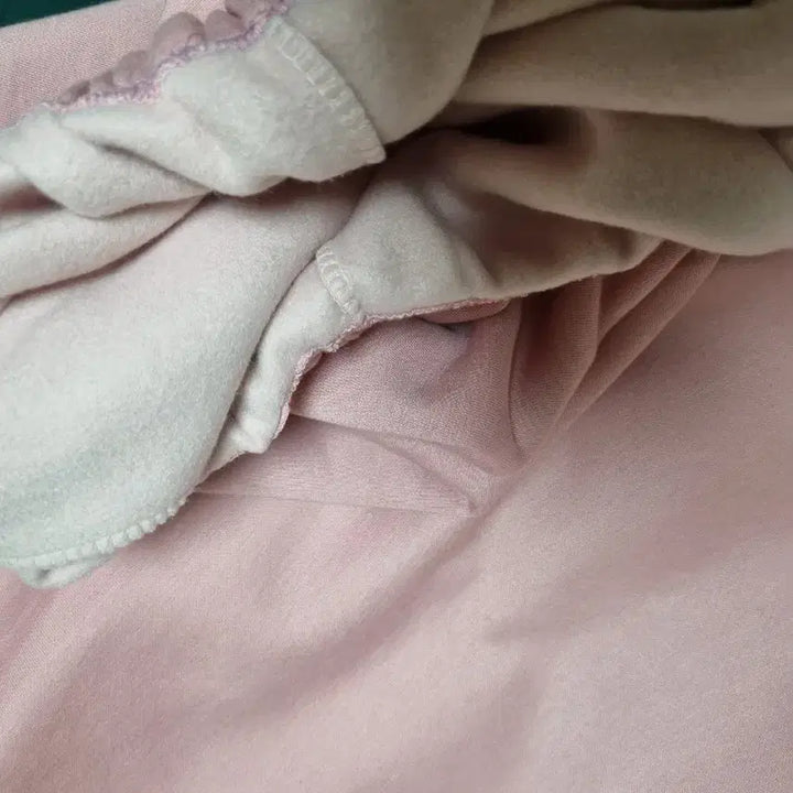 [BUNJANG] Pink V-Neck Training Set / ST79 기모핑크색 브이넥 트레이닝복 세트