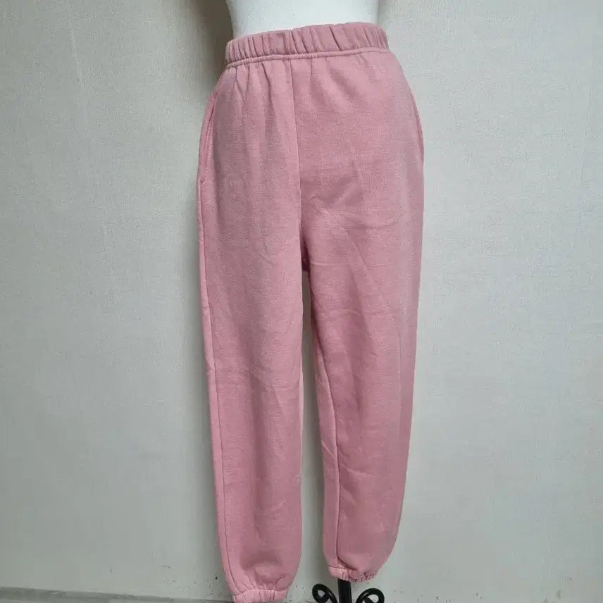 [BUNJANG] Pink V-Neck Training Set / ST79 기모핑크색 브이넥 트레이닝복 세트