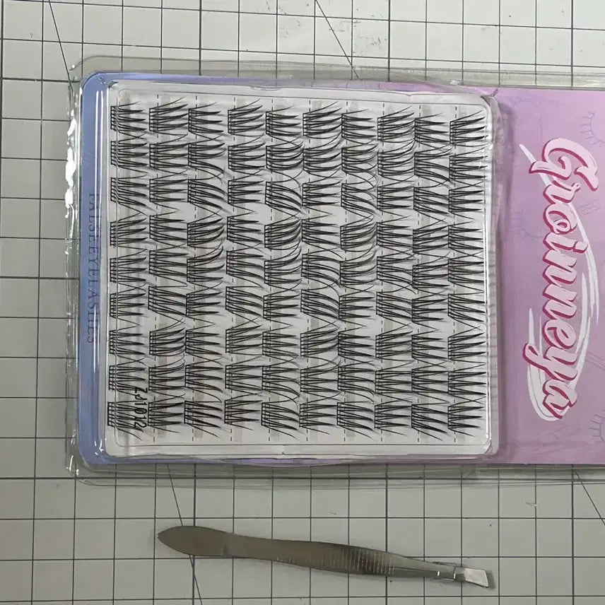 [BUNJANG] Idol Eyelashes with Tweezer / 아이돌 속눈썹(집개 포함)