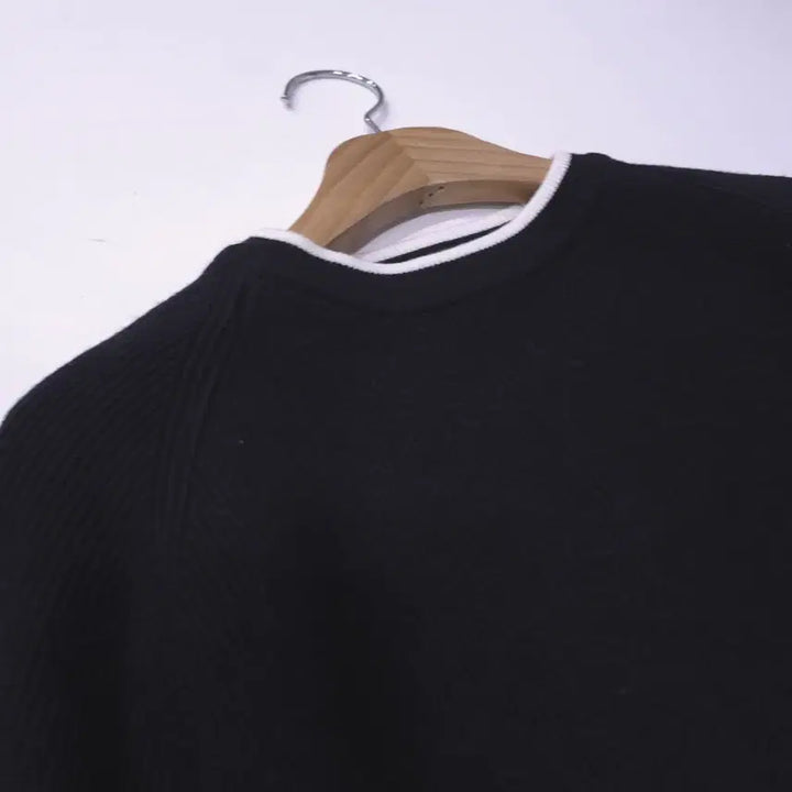 [BUNJANG] NMIXX Sullyoon Knit Top / 샐리) 거의새거  여성 사선 니트 -F