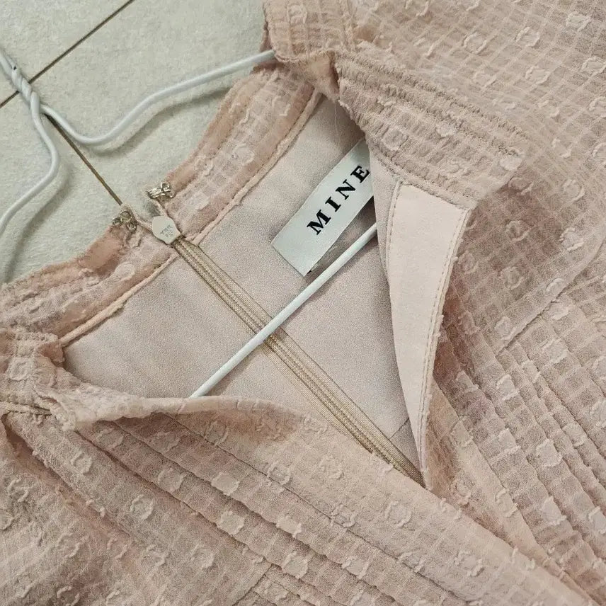[BUNJANG] Hanseom Mine Pink Dress / 한섬의류 마인핑크원피스