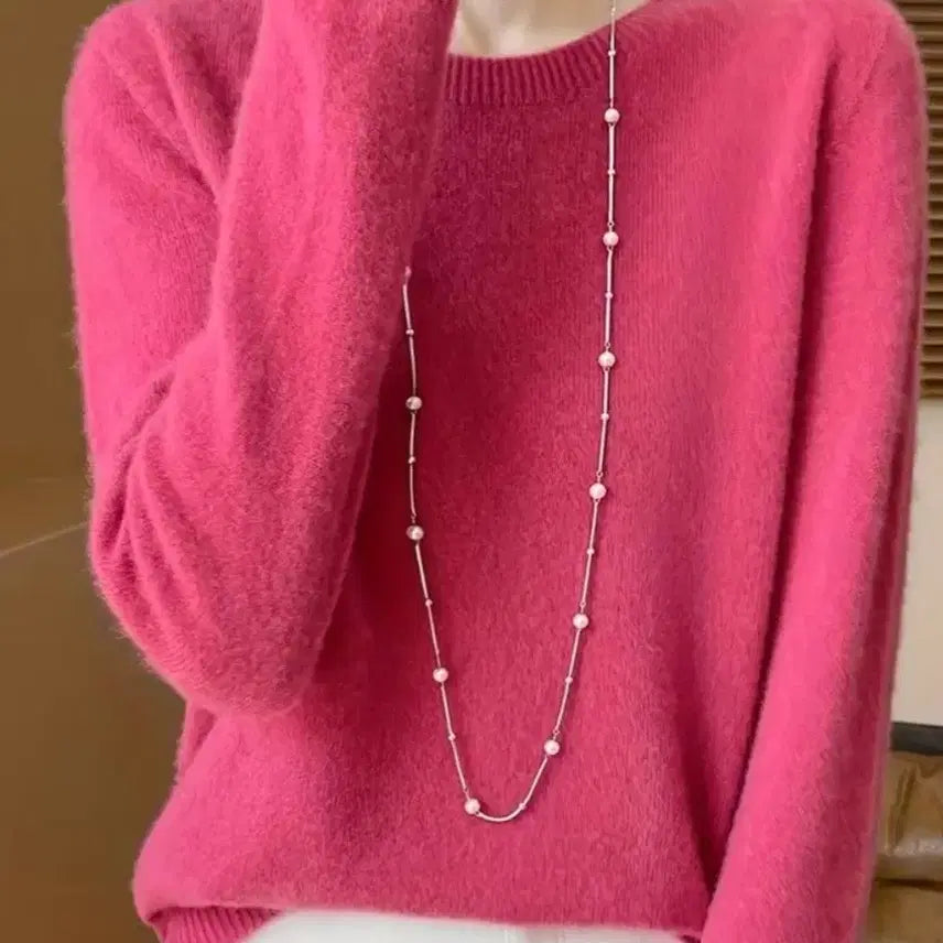 [BUNJANG] Wool Knit Top / 양모100 니트티 66~77