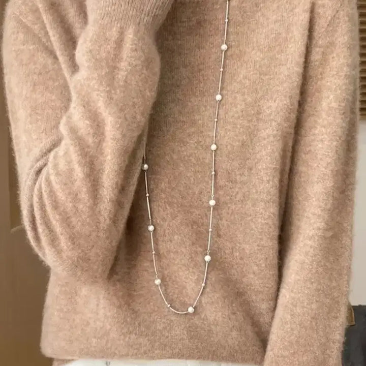 [BUNJANG] Wool Knit Top / 양모100 니트티 66~77