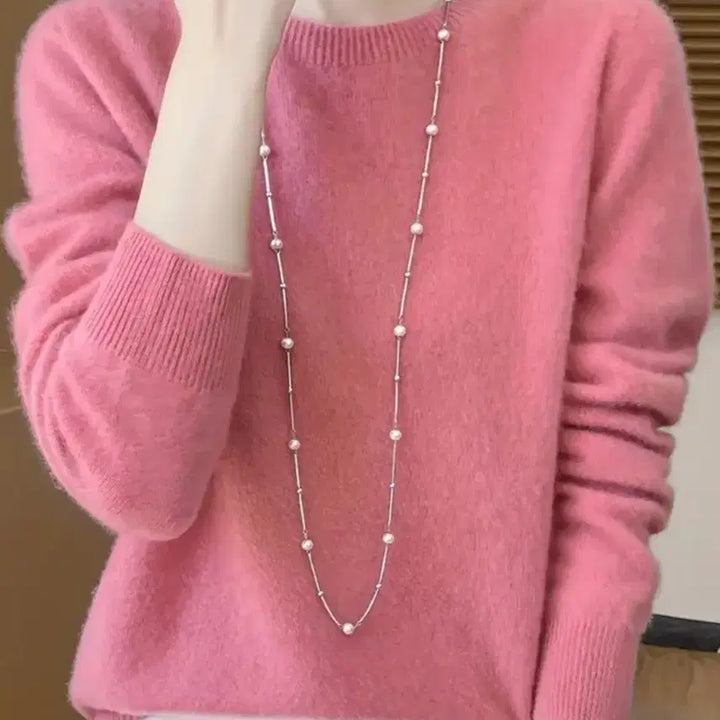 [BUNJANG] Wool Knit Top / 양모100 니트티 66~77