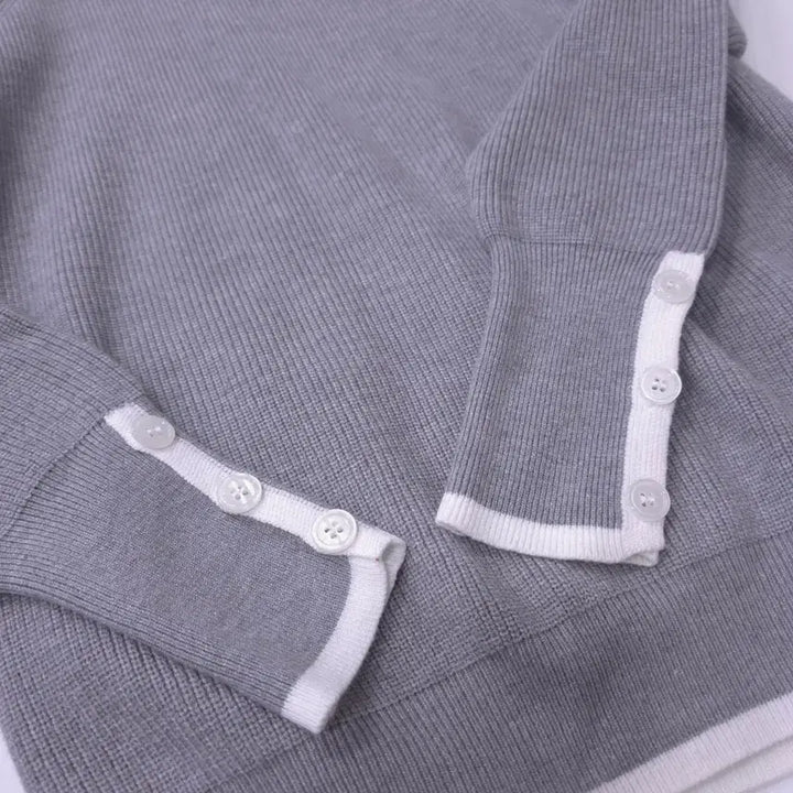 [BUNJANG] NMIXX Sullyoon Knit Top / 샐리) 거의새거 여성 사선 니트 -F