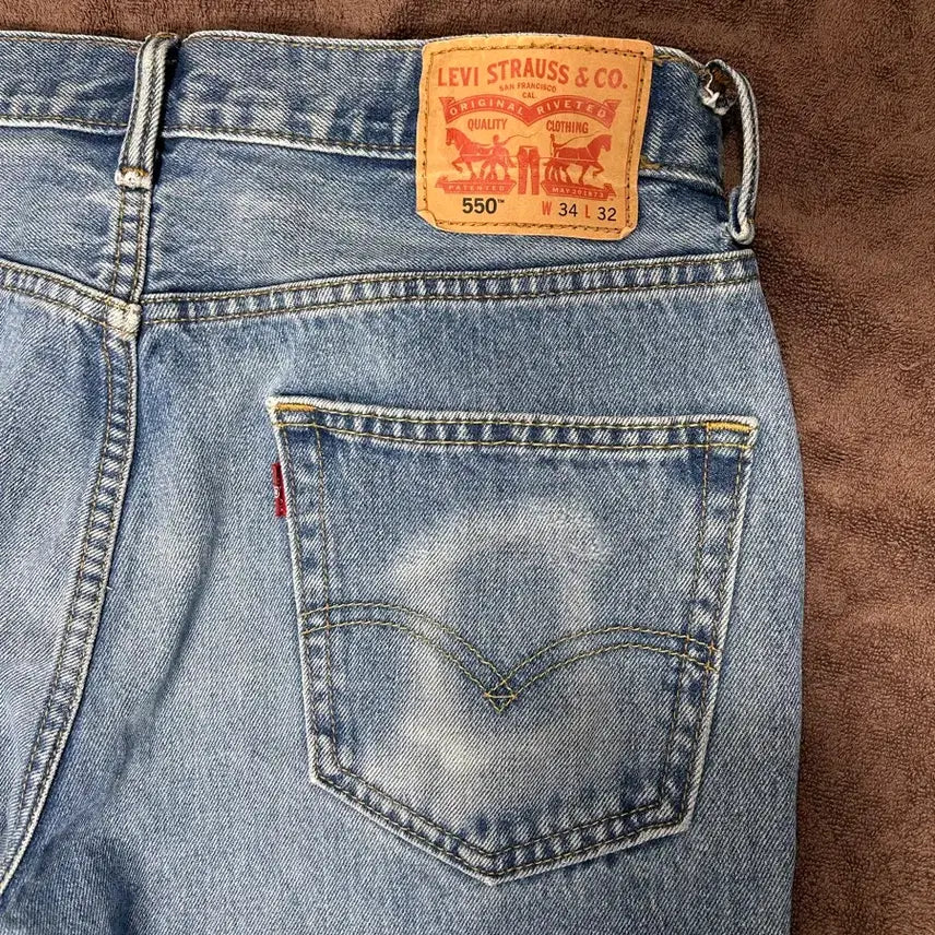 [BUNJANG] Levi's 550 Vintage Denim Jeans / 빈티지 리바이스  550 (허리단면42.5cm/8만원)