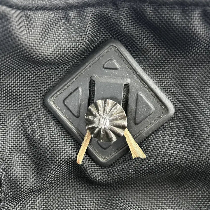 [BUNJANG] VISVIM All Black Leather Mix Ballistic Backpack 20L / VISVIM 올드비즈빔 올블랙 레더믹스 발리스틱 백팩 20L