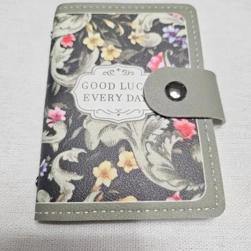 [SOLD OUT] 플라워 패턴 카드지갑