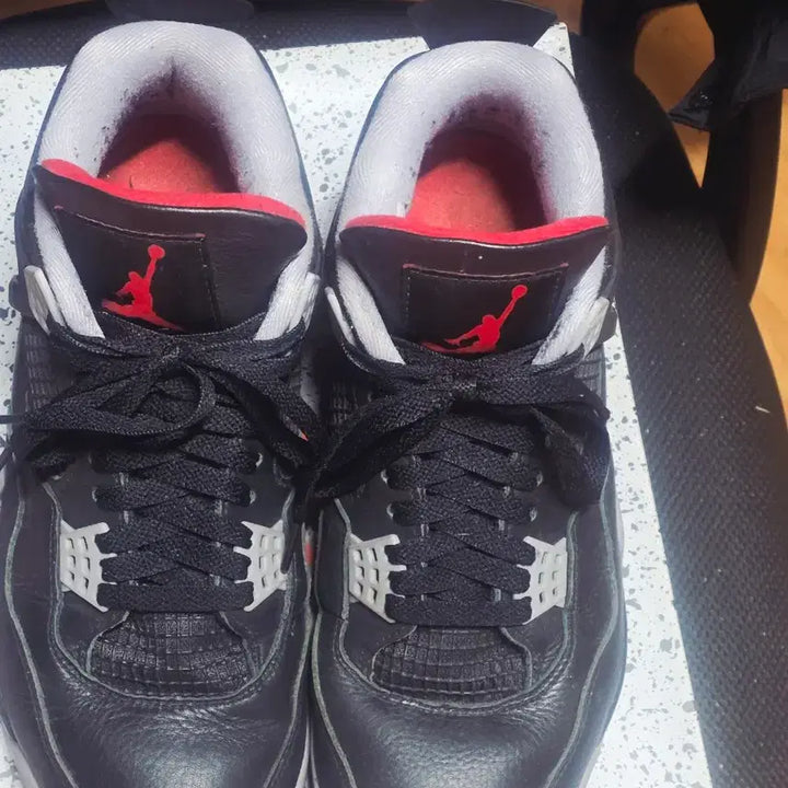 [BUNJANG] Nike Jordan 4 Bred Reimagined Sneakers / 조던4 리메이진 브레드