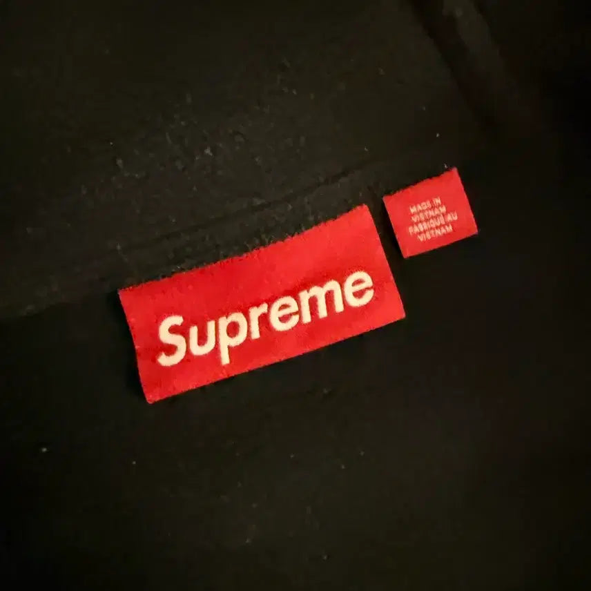 [BUNJANG] Supreme Polartec Face Mask Half Zip Hoodie Black / M 슈프림 폴라텍 페이스마스크 하프 집 후드 블랙