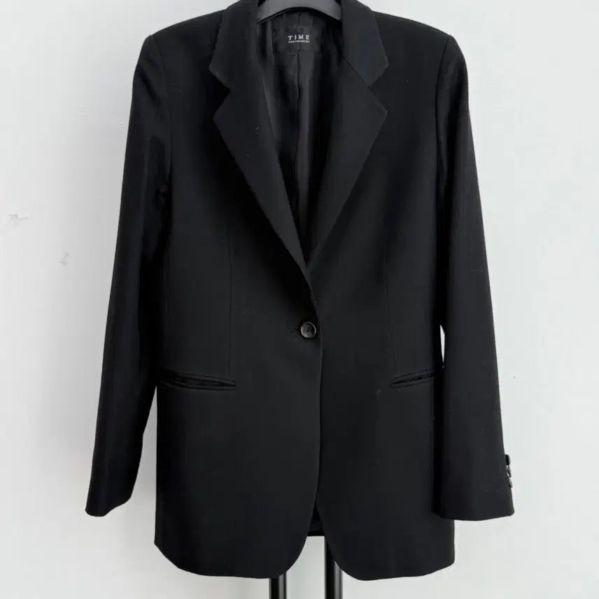 [BUNJANG] TIME Black Label Wool Single Jacket / 정품 타임 TIME 블랙라벨 울 100% 싱글자켓