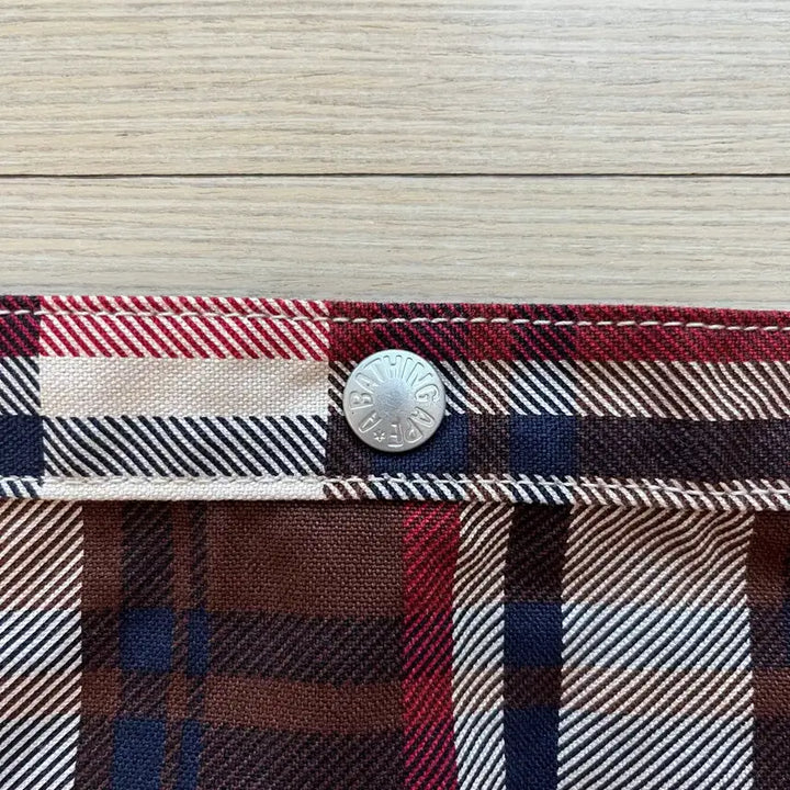 [BUNJANG] Bape Check Crossbody Bag / 베이프 체크 크로스백