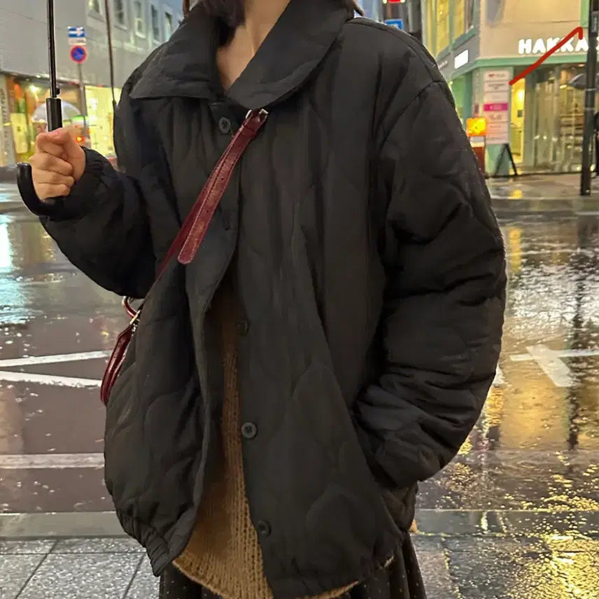 [BUNJANG] Big Size Quilted Padded Jacket / 새상품)빅사이즈퀄팅누빔패딩