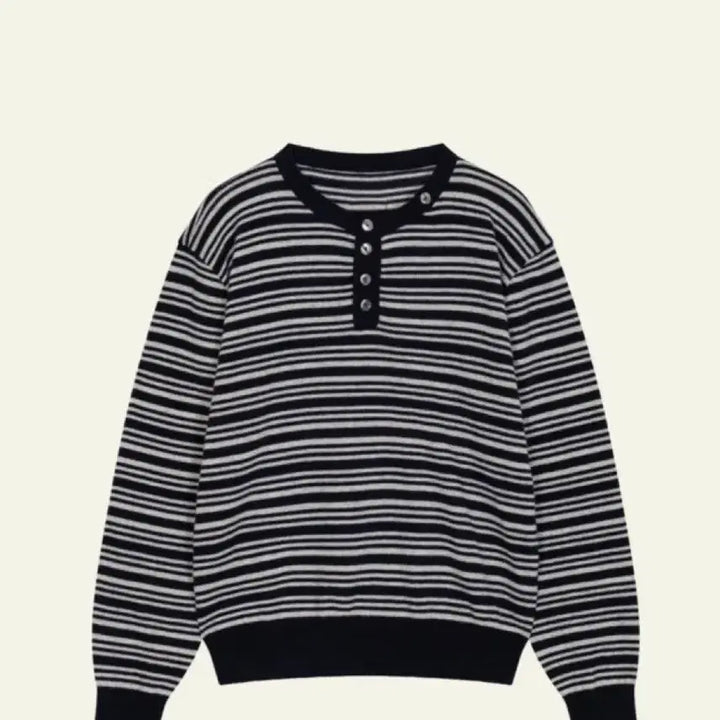 [BUNJANG] Waveis Henry Neck Shirt / 웨이비니스 헨리넥 2사이즈