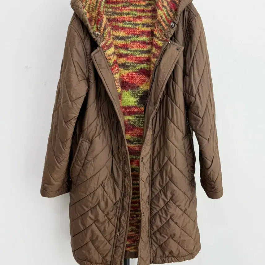 [BUNJANG] MISSONI Hooded Lightweight Down Jacket / 정품 미쏘니 MISSONI 후드 경량패딩