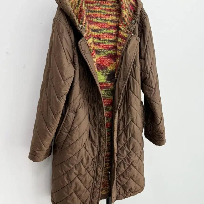 [BUNJANG] MISSONI Hooded Lightweight Down Jacket / 정품 미쏘니 MISSONI 후드 경량패딩