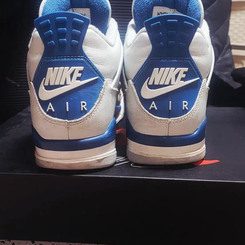 [BUNJANG] Jordan 4 Industrial Blue Sneakers / 조던4 인더스트리얼 블루