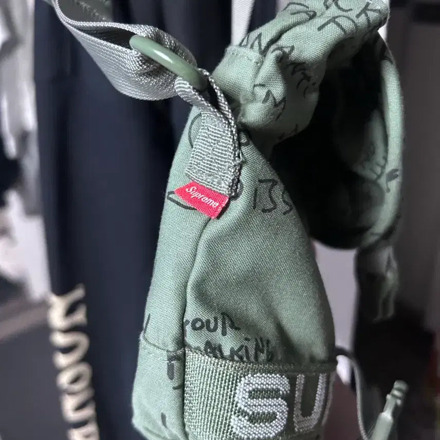 [BUNJANG] Supreme Field Side Bag Olive - 23SS / 슈프림 필드 사이드 백 올리브 곤즈 - 23SS