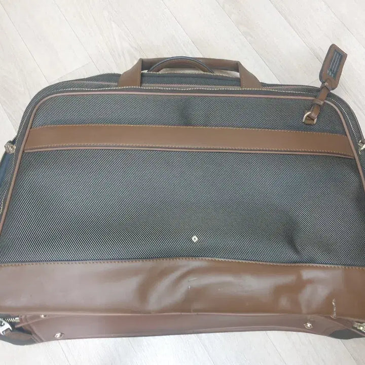 [BUNJANG] Samsonite Brown Leather Briefcase / 쌤소나이트 브라운 서류 가방