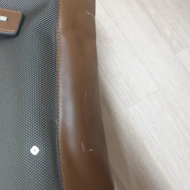[BUNJANG] Samsonite Brown Leather Briefcase / 쌤소나이트 브라운 서류 가방