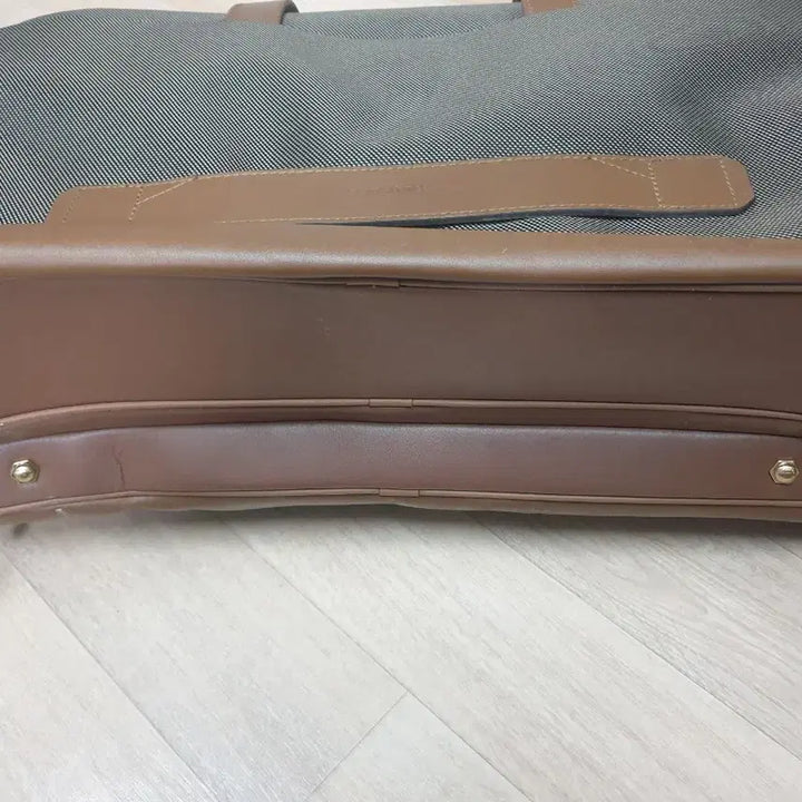 [BUNJANG] Samsonite Brown Leather Briefcase / 쌤소나이트 브라운 서류 가방