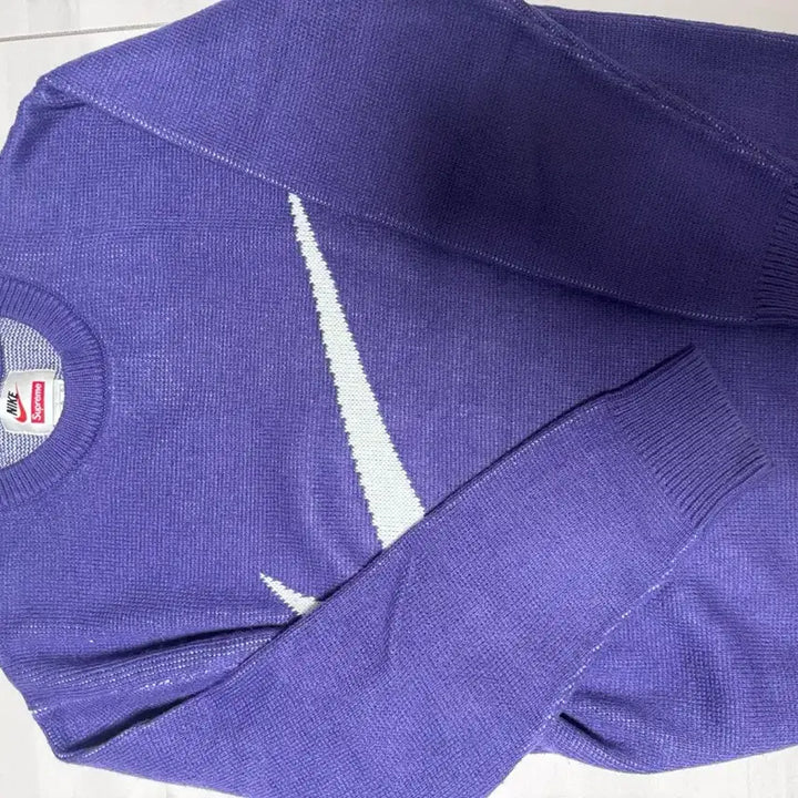 [SOLD OUT] 슈프림 나이키 니트 퍼플 L