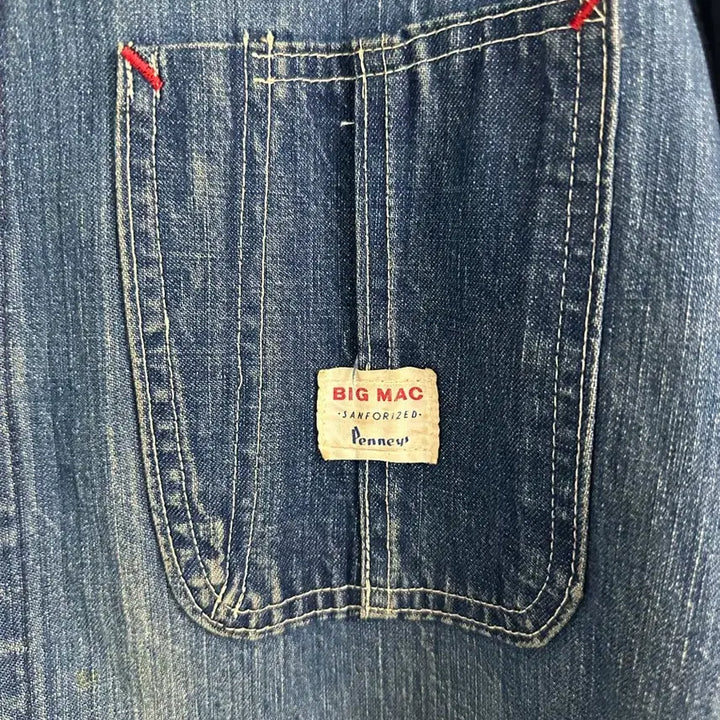 [BUNJANG] Big Mac Denim Work Jacket / 50-60s big mac 데님 워크자켓