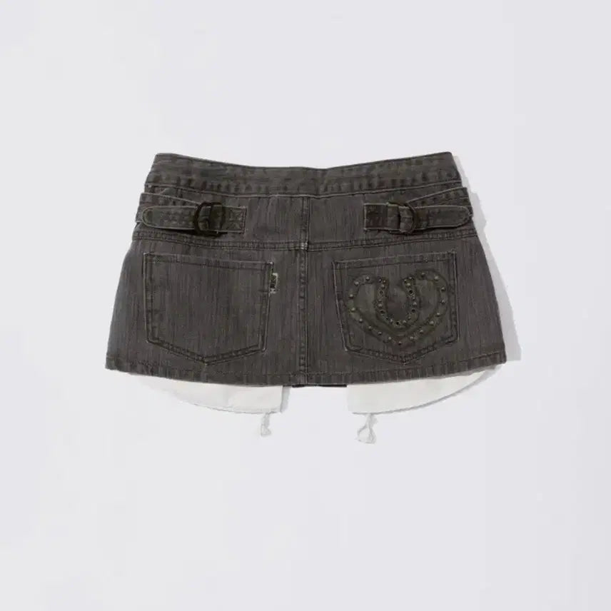 [BUNJANG] Sculptor Layered Mini Skirt / 스컬프터 레이어드 미니 스커트 새상품