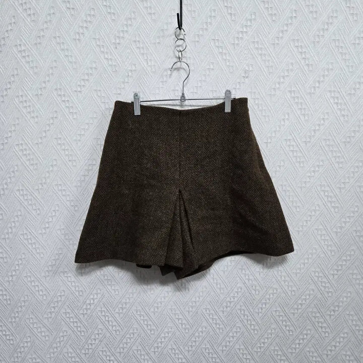 [BUNJANG] A53 Women's Herringbone Wool Short Pants / A53 여성 헤링본 울 숏 팬츠